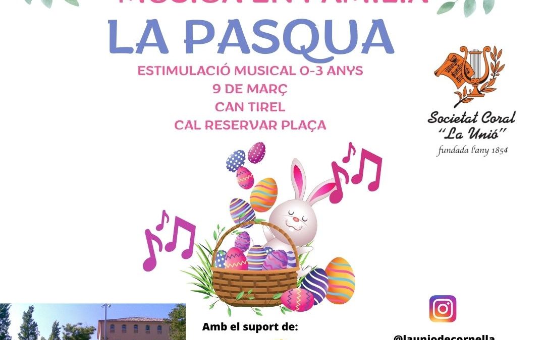 Taller Música en família – La Pasqua